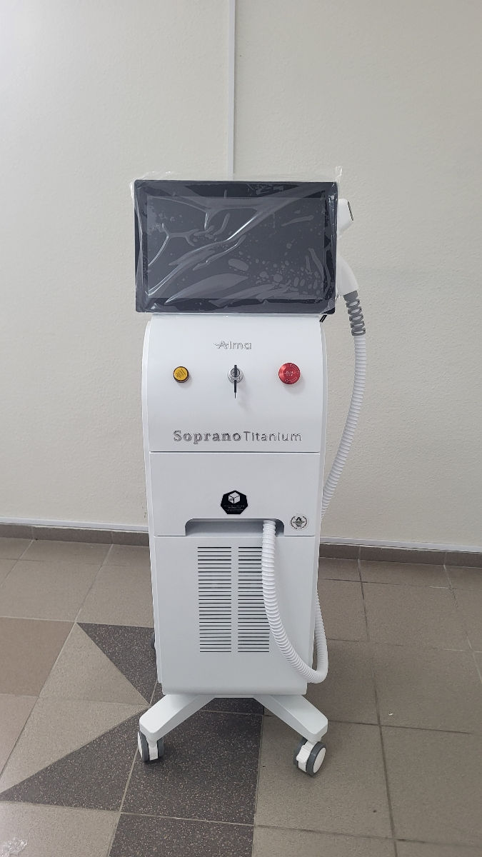 Alma Soprano Ice Titanium Premium 2026 — белый